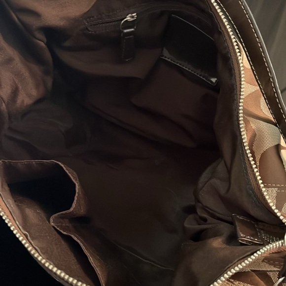 Coach logo canvas bag with dust bag - Picture 12 of 17